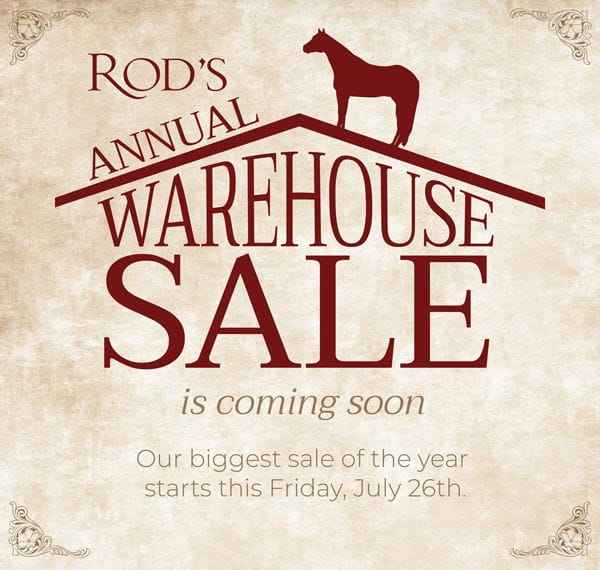 Our Annual Warehouse Sale Is Coming Soon!