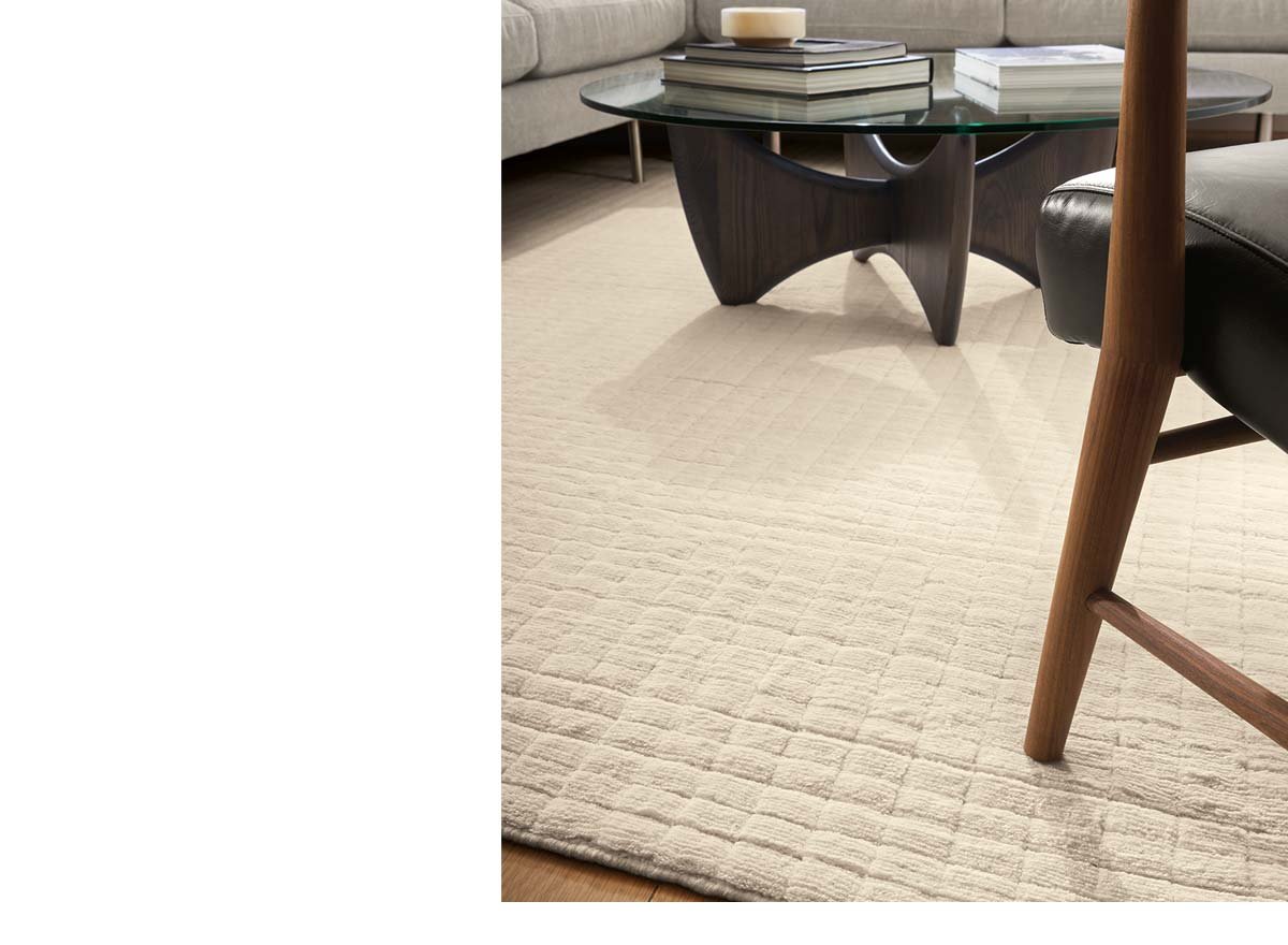 Safira rug in Ivory