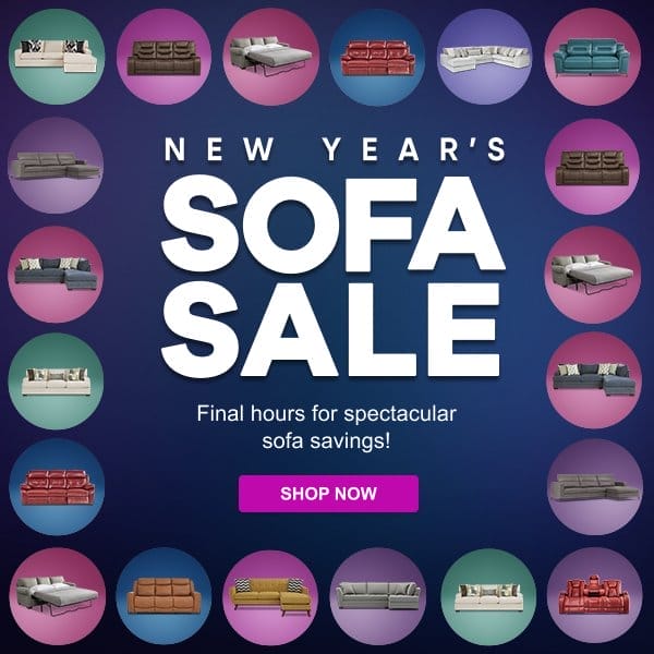 This sofa! That sofa! Every sofa on sale now!