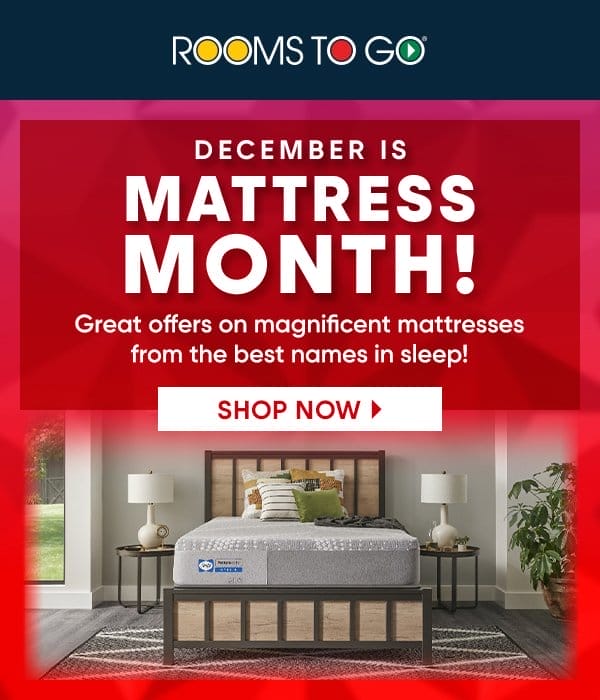 Rooms To Go Mattress Month