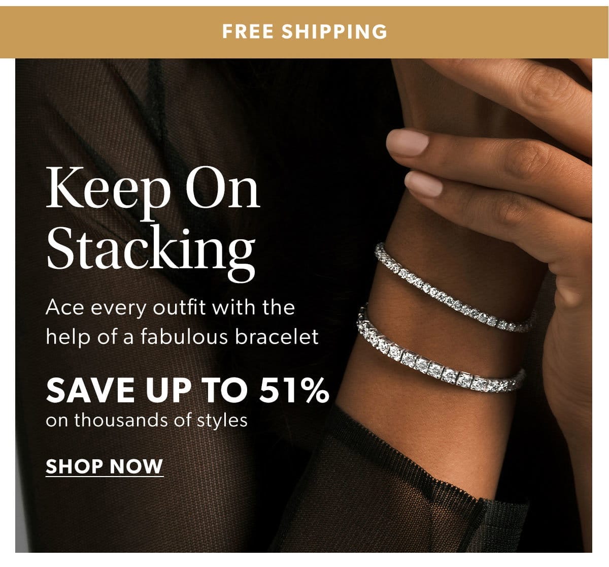 Keep On Stacking. Save Up To 51%. Shop Now