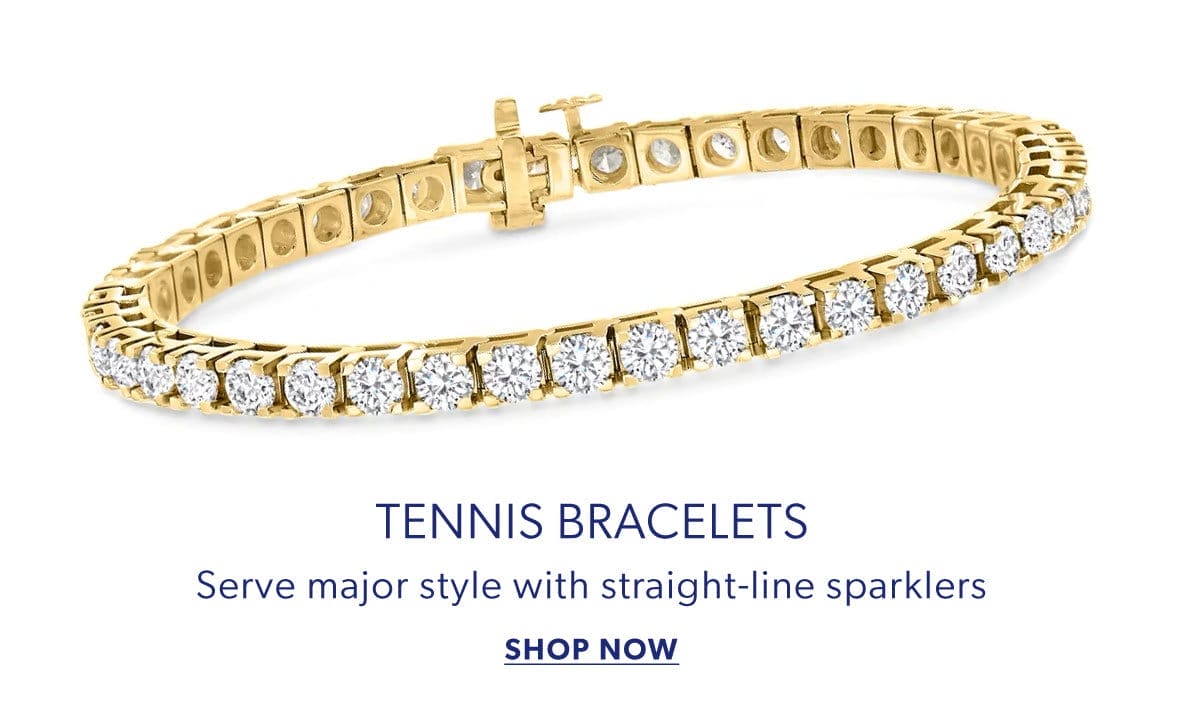 Tennis Bracelets. Shop Now