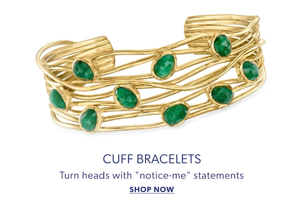 Cuff Bracelets. Shop Now