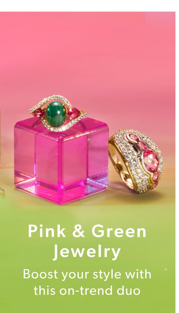 Pink & Green Jewelry