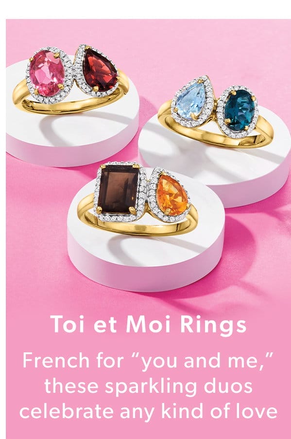 Toi et Moi Rings