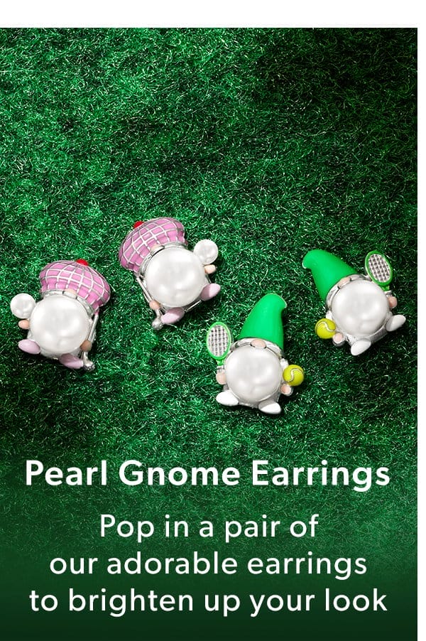 Pearl Gnome Earrings