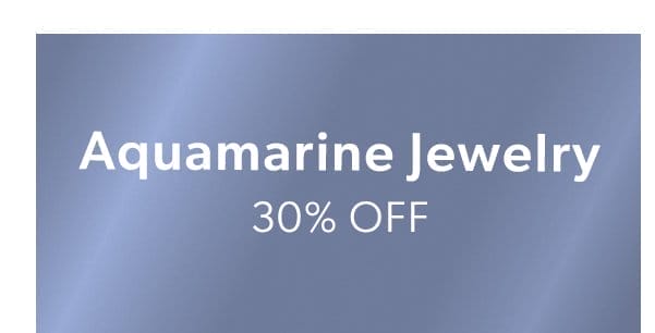 Aquamarine Jewelry. 30% Off