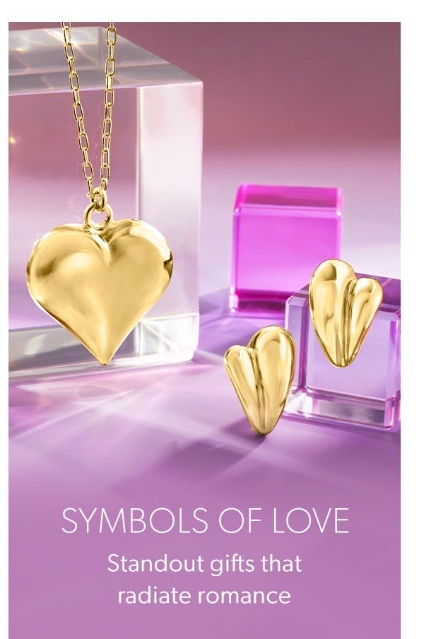 Symbols of Love. Stand Out Gifts That Radiate Romance