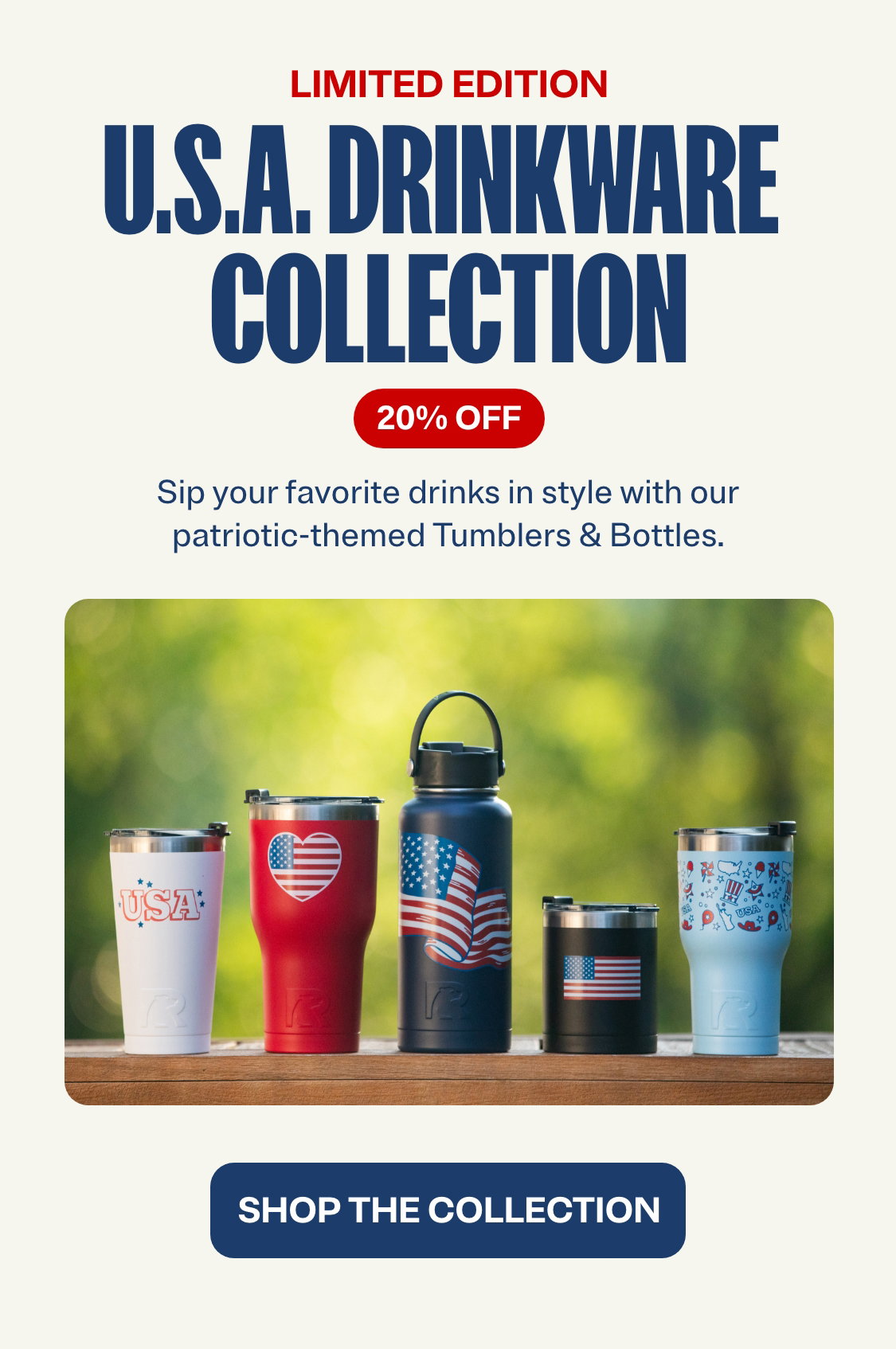 USA Drinkware Collection