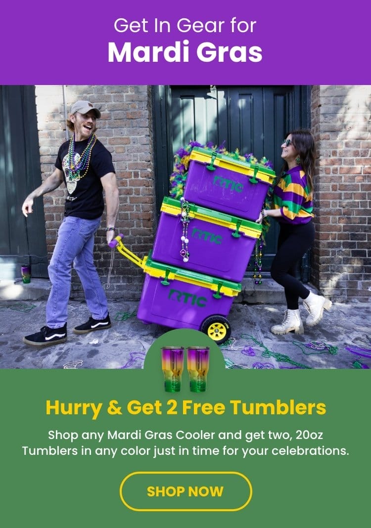 Hurry & Get 2 Free Tumblers