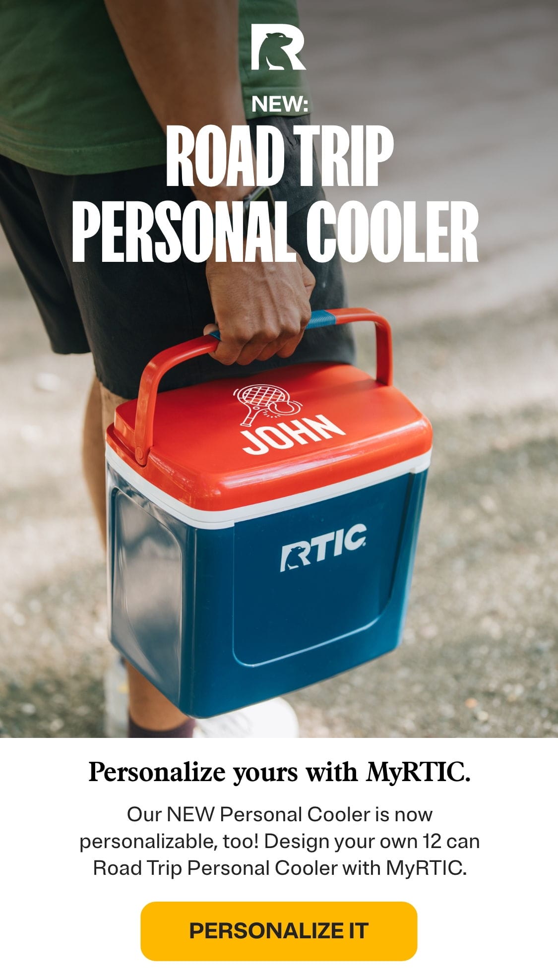 Road Trip Personal Cooler - Personalize It