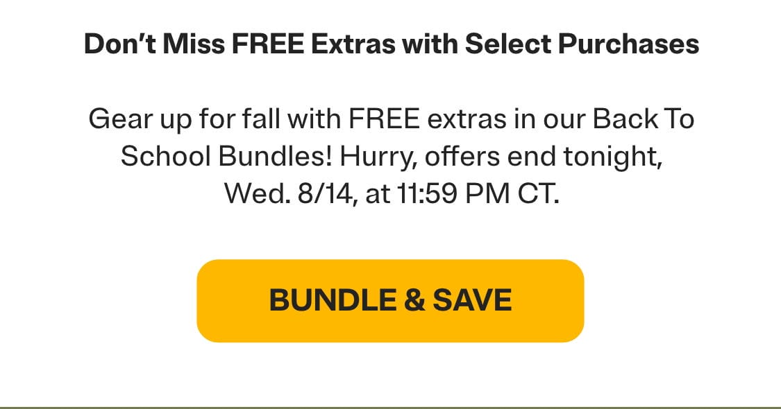 Bundle & Save