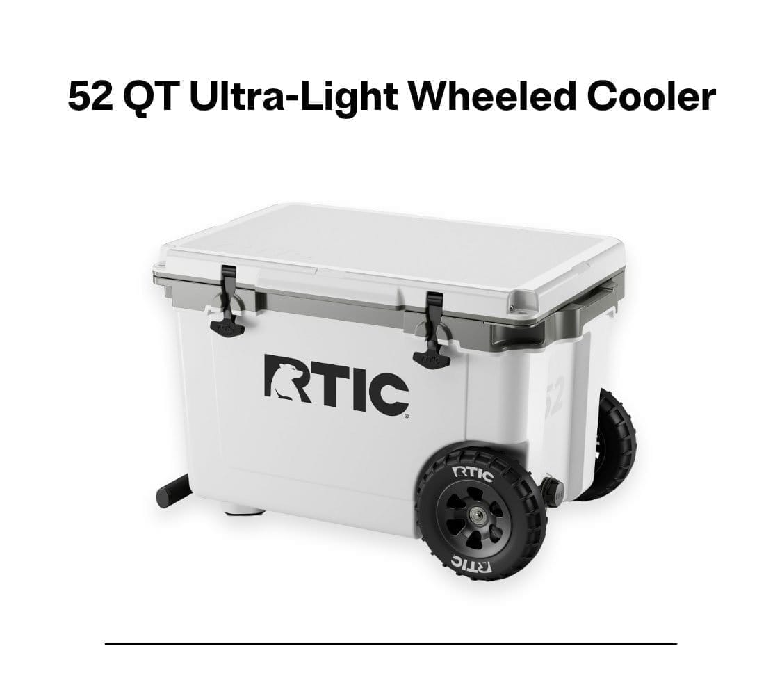 52 QT UL Wheeled Cooler