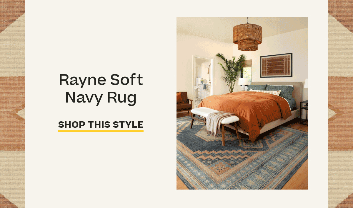 Rayne Soft Navy Rug