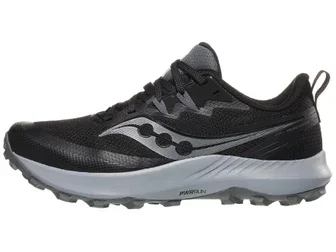 Saucony Peregrine 14 Men's Shoes Black/Carbon