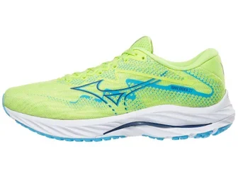 Mizuno Wave Rider 27 Men's Shoes Sharp Green/Navy Peony