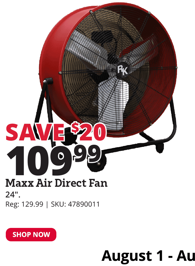 Maxx Air Direct Fan