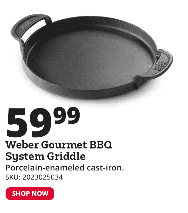 Weber Gourmet BBQ System Griddle