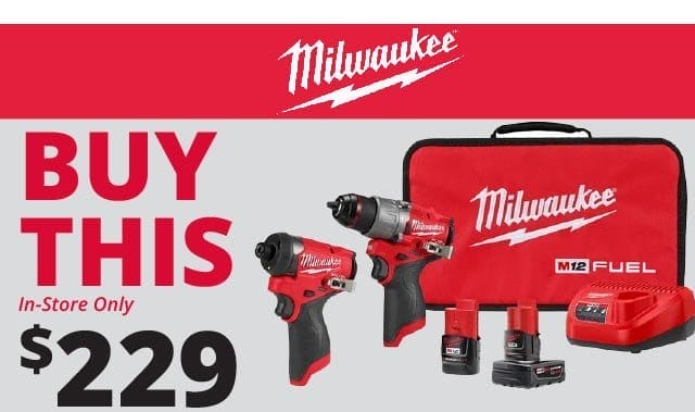 Milwaukee M12 FUEL™ 2-Tool Combo Kit - 3497-22