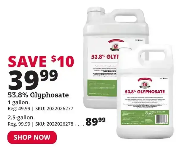 53.8% Glyphosate Concentrate Herbicide