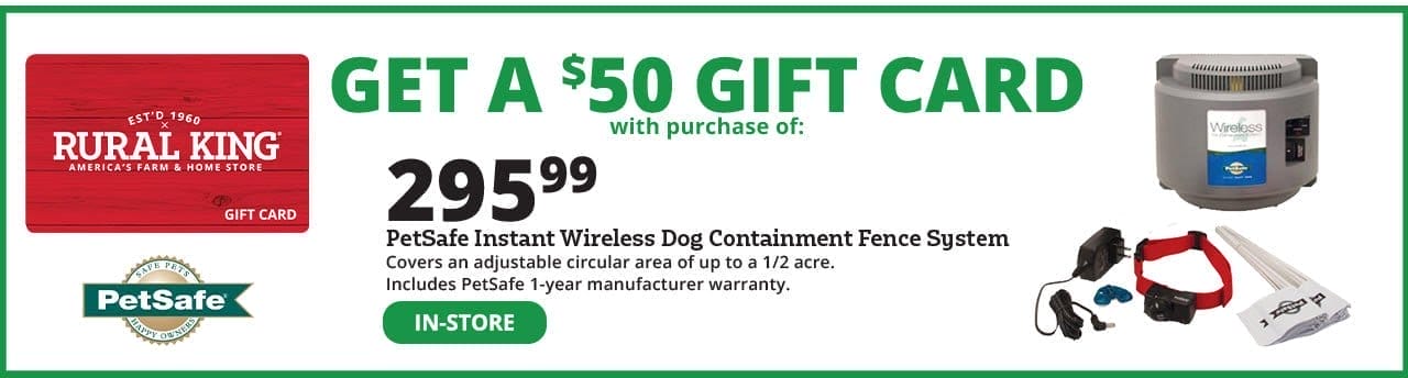 PetSafe Instant Wireless Dog Containment Fence System - PIF-300