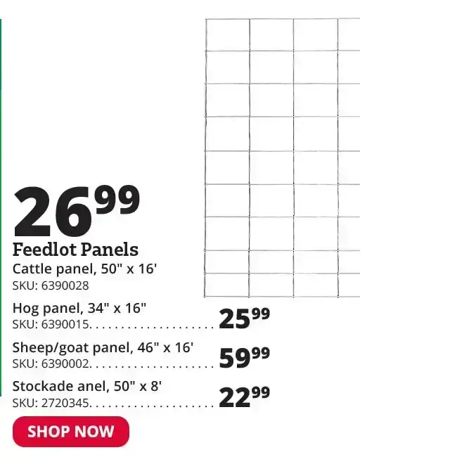 Feedlot Panels