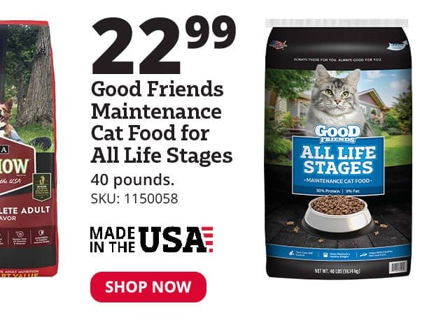 Good Friends Maintenance Cat Food