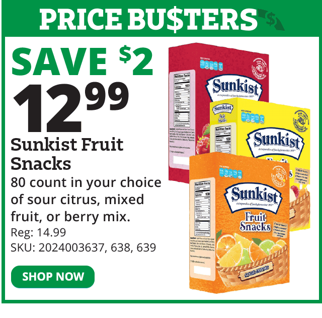 Sunkist Fruit Snakes