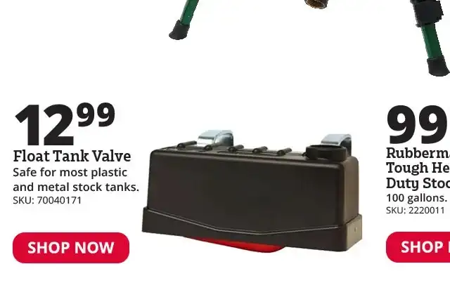 Dare Plastic Stock Tank Float Valve - 798/TM825