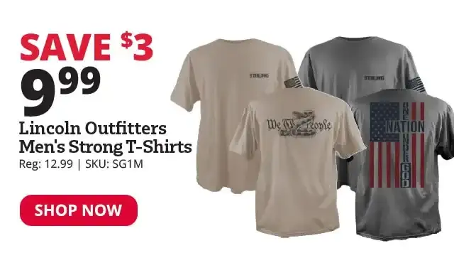 Lincoln Outfitters Men's Strong T-Shirts