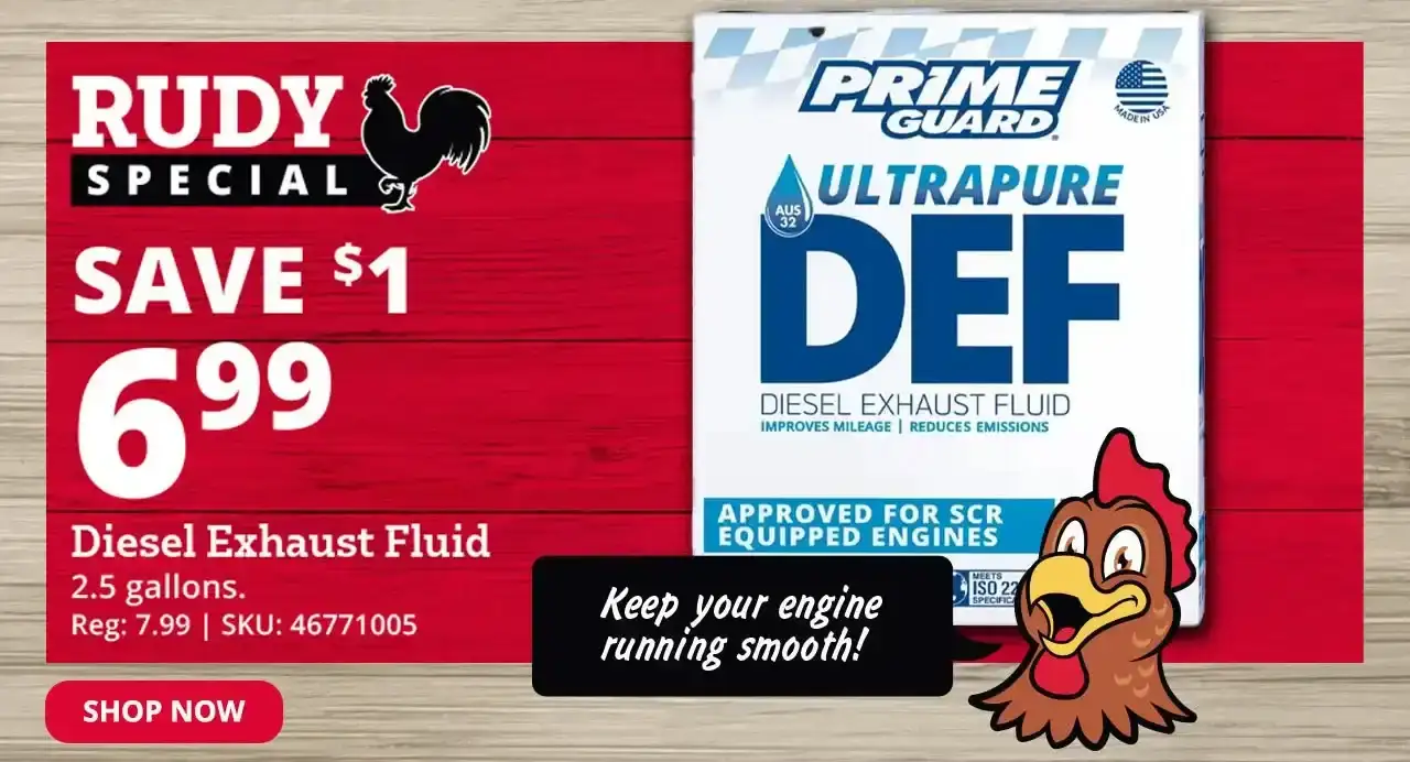 Prime Guard® Ultra Pure DEF Diesel Exhaust Fluid, 2.5 Gallon - PRIM00250