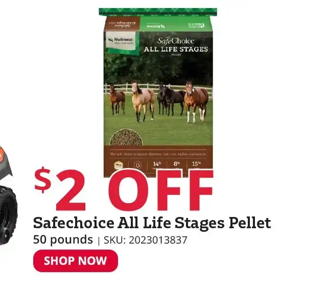 Safechoice All Life Stages Pellet, 50 lb. Bag - 38785