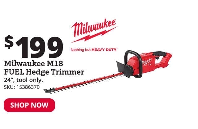 Milwaukee M18 FUEL 24" Hedge Trimmer (Tool Only) - 272620