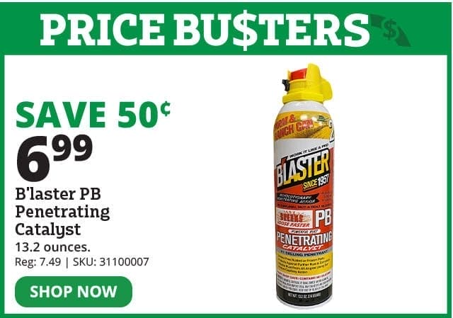 B'laster PB Penetrating Catalyst, 13.2 oz. Can - 20-PB-F&R-DS