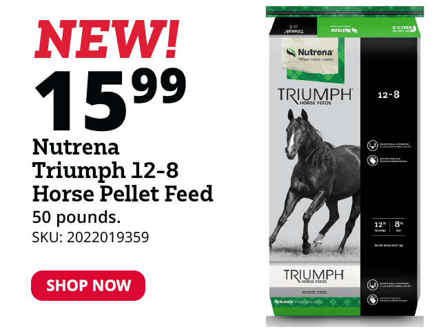 Nutrena Triumph Horse Pellet Feed