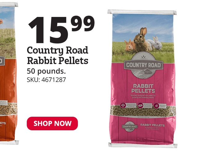 Country Road Rabbit Pellets