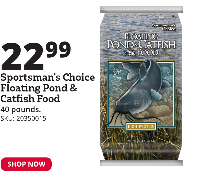 Sportsman's Choice Floating Pond & Catfish Food