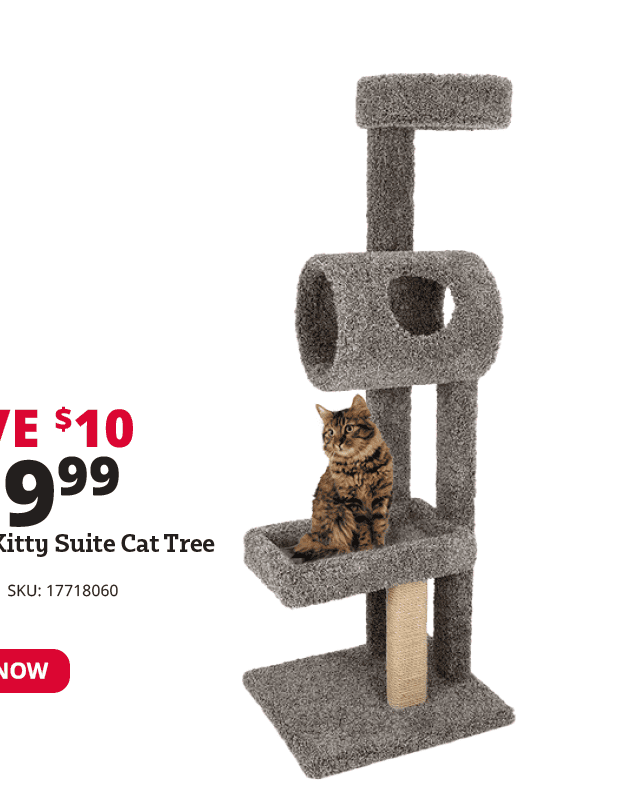 Deluxe Kitty Suite Cat Tree