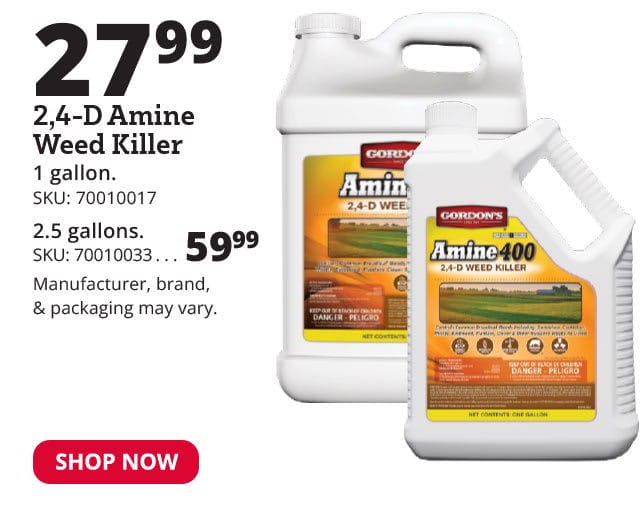 2,4-D Amine, 1 or 2.5gal