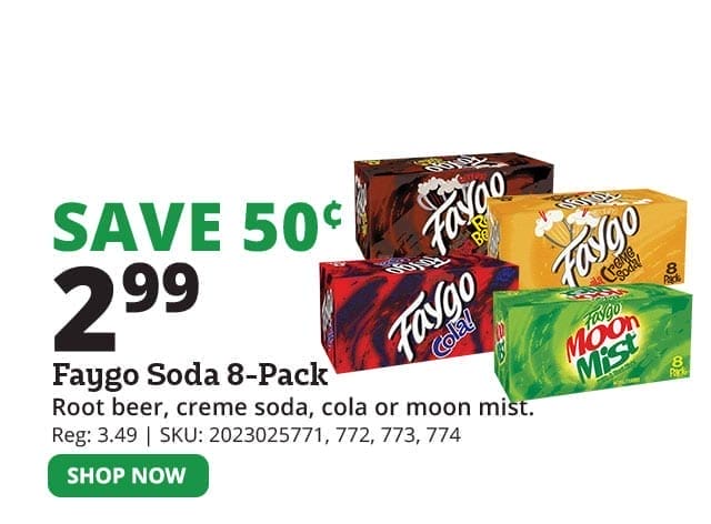 Faygo Soda 8-Pack