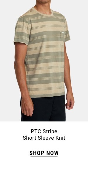 PTC Stripe Short Sleeve Knit