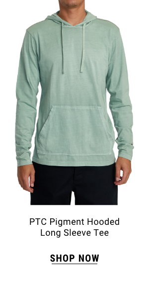 PTC Pigment Hooded Long Sleeve Tee