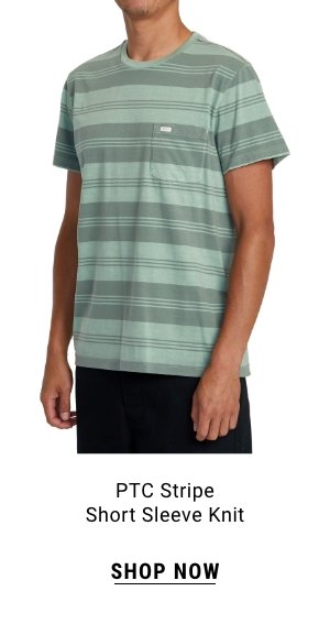 PTC Stripe Short Sleeve Knit