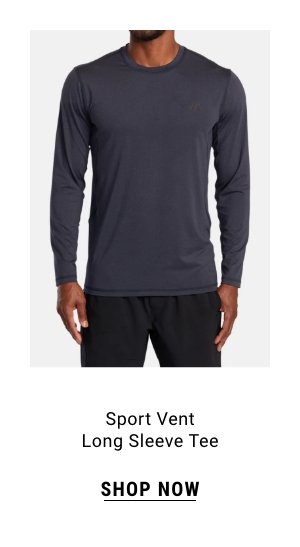 Sport Vent Long Sleeve Tee