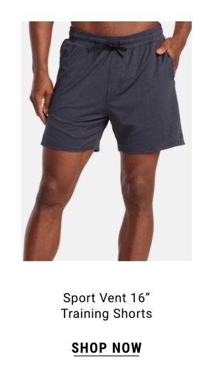 Sport Vent 16" Training Shorts