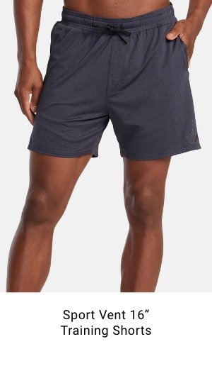 Sport Vent 16" Training Shorts