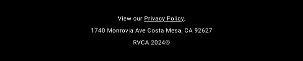 Privacy Policy