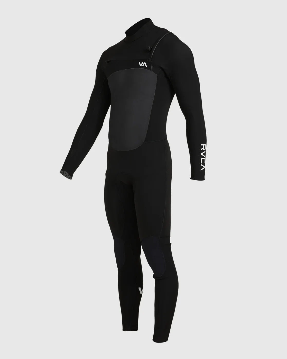 Image of 4/3 Balance Chest Zip Fullsuit - Black