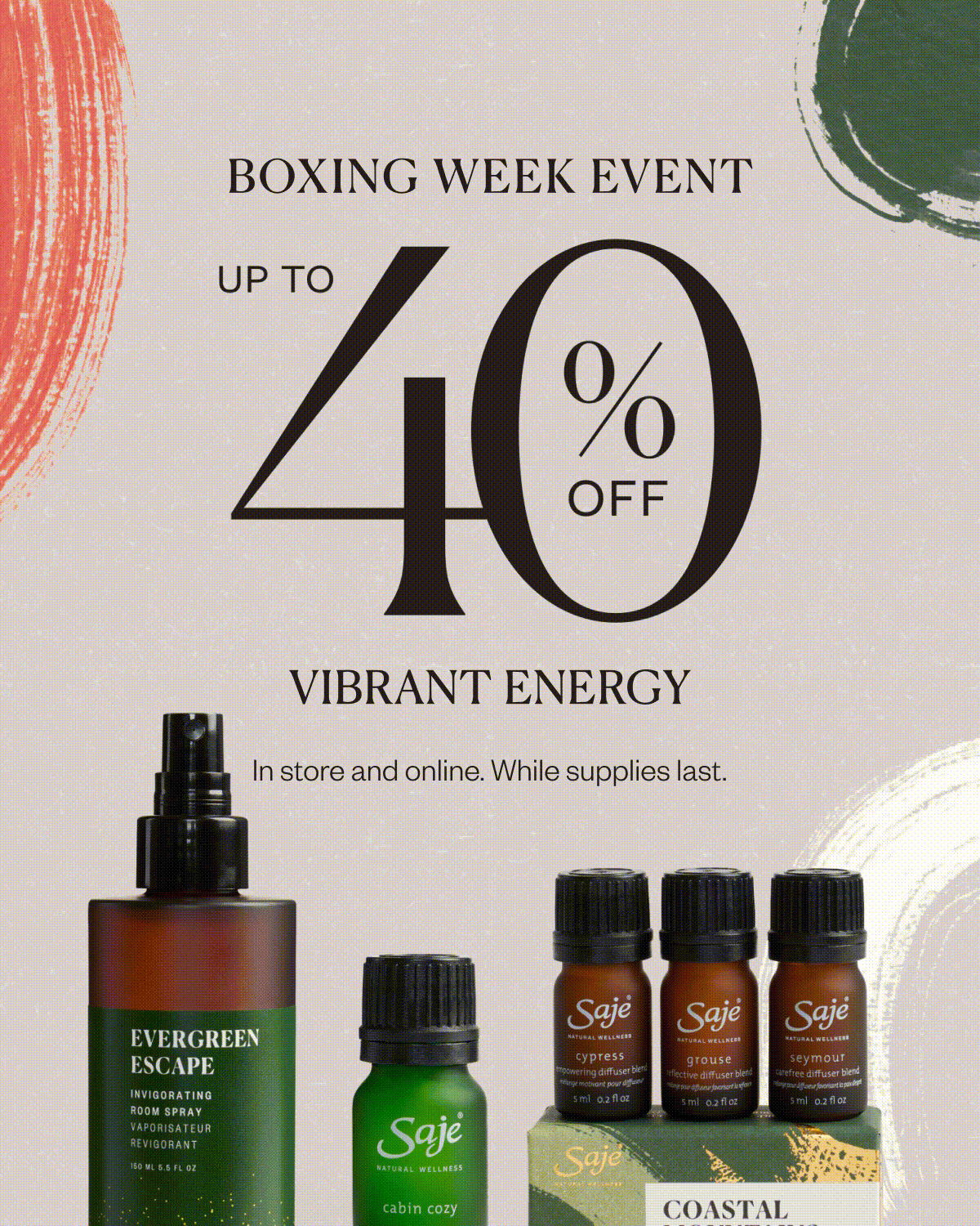Boxing Week Event: Up to 40% off