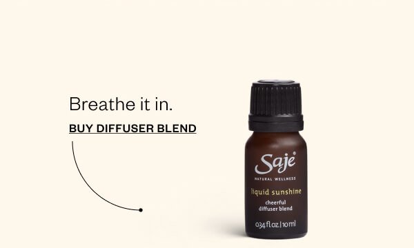 Breathe it in. Buy Diffuser Blend.